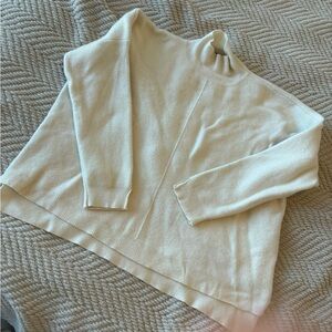 Pietro Brunelli Soft Cream Turtleneck Sweater